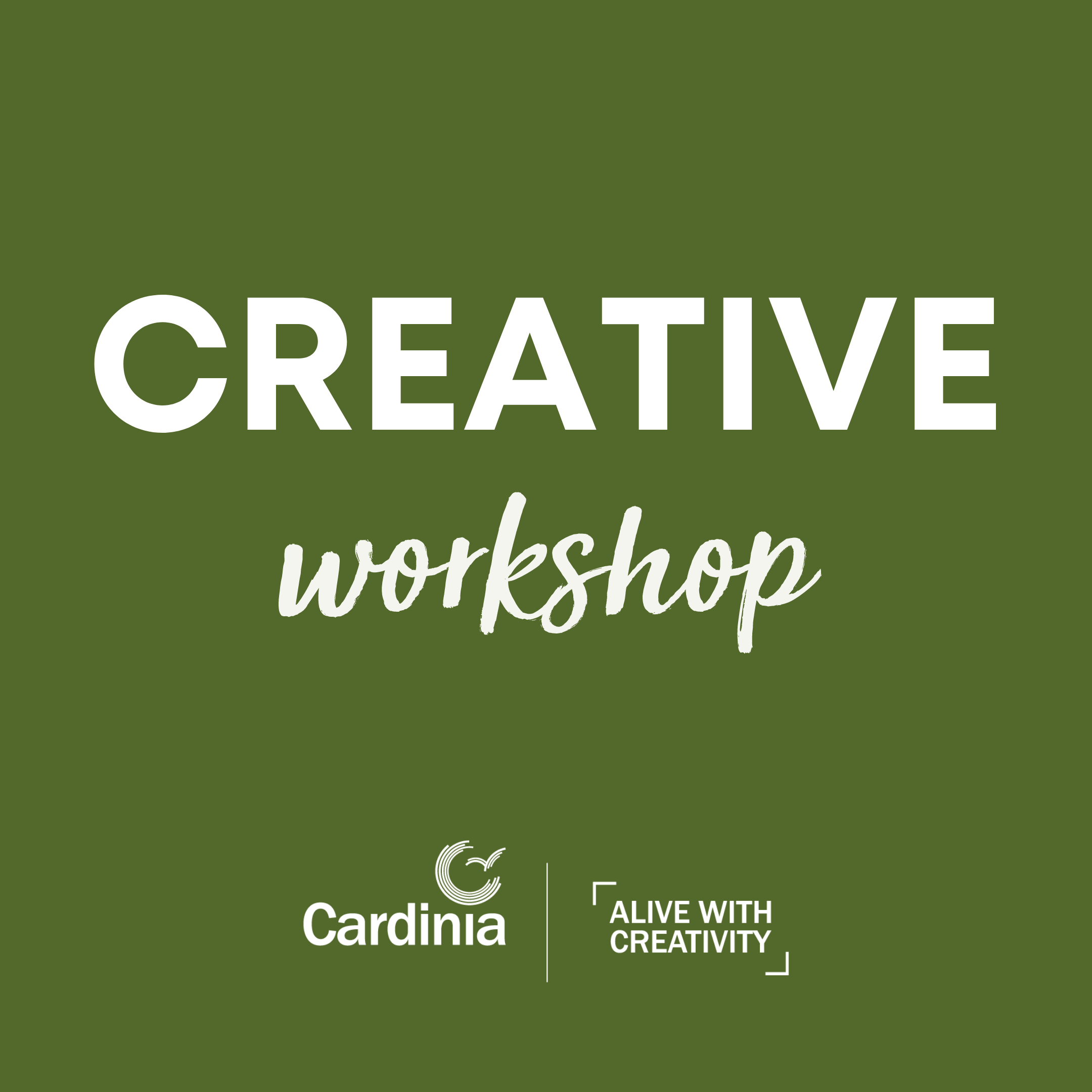 Creative and skills development workshops, delivered every Wednesday.