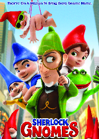 Sherlock Gnomes school holiday movie