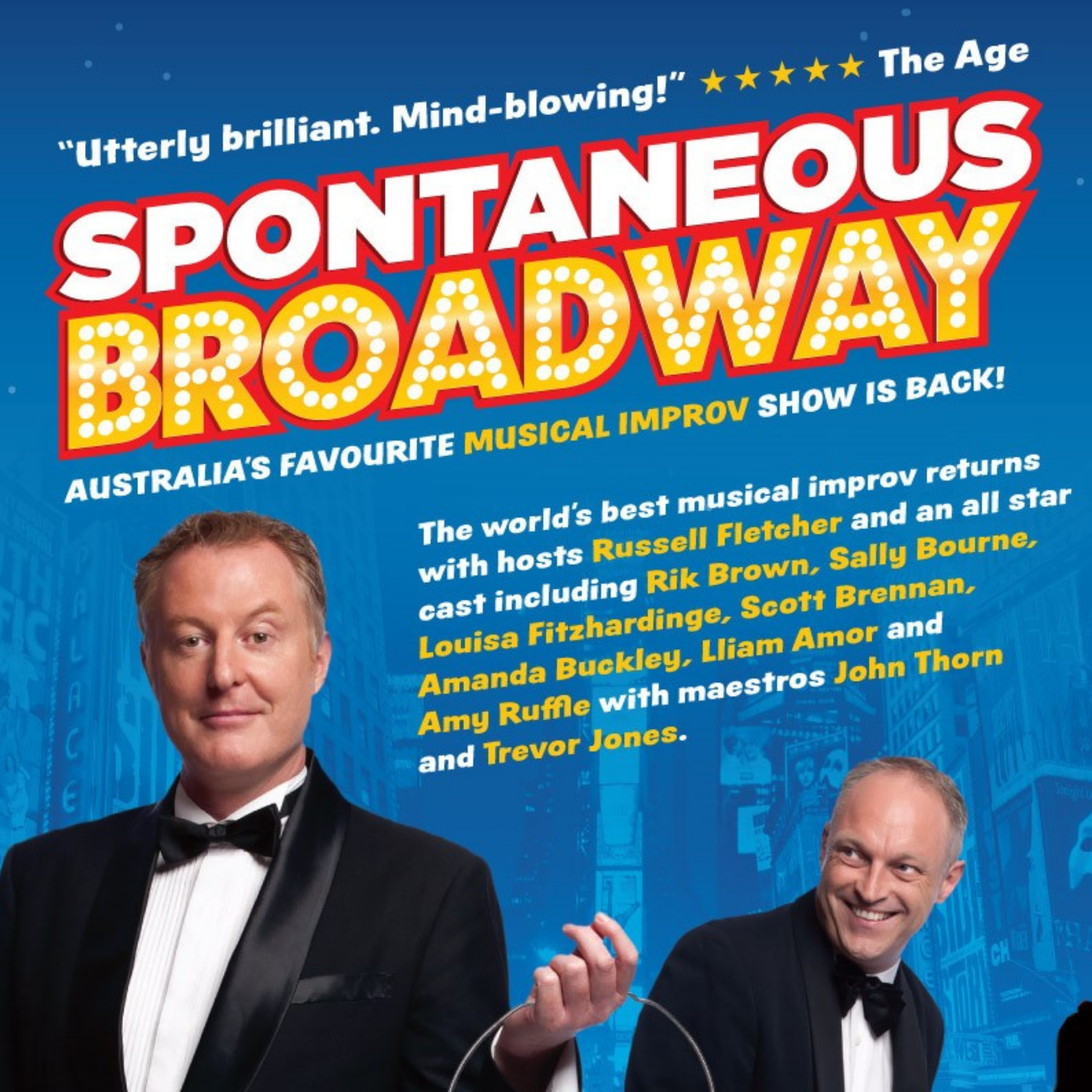 Australia's favourite musical improv show is back!