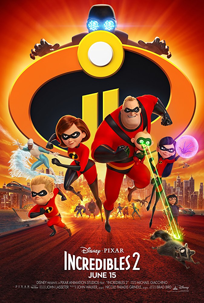 Incredibles 2 school holiday movie