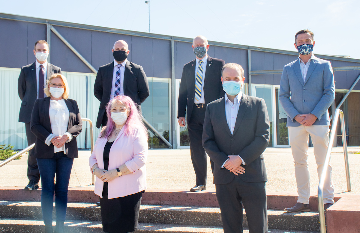 Cardinia Shire Council's new Councillors pictured outside the Cardinia Cultural Centre.