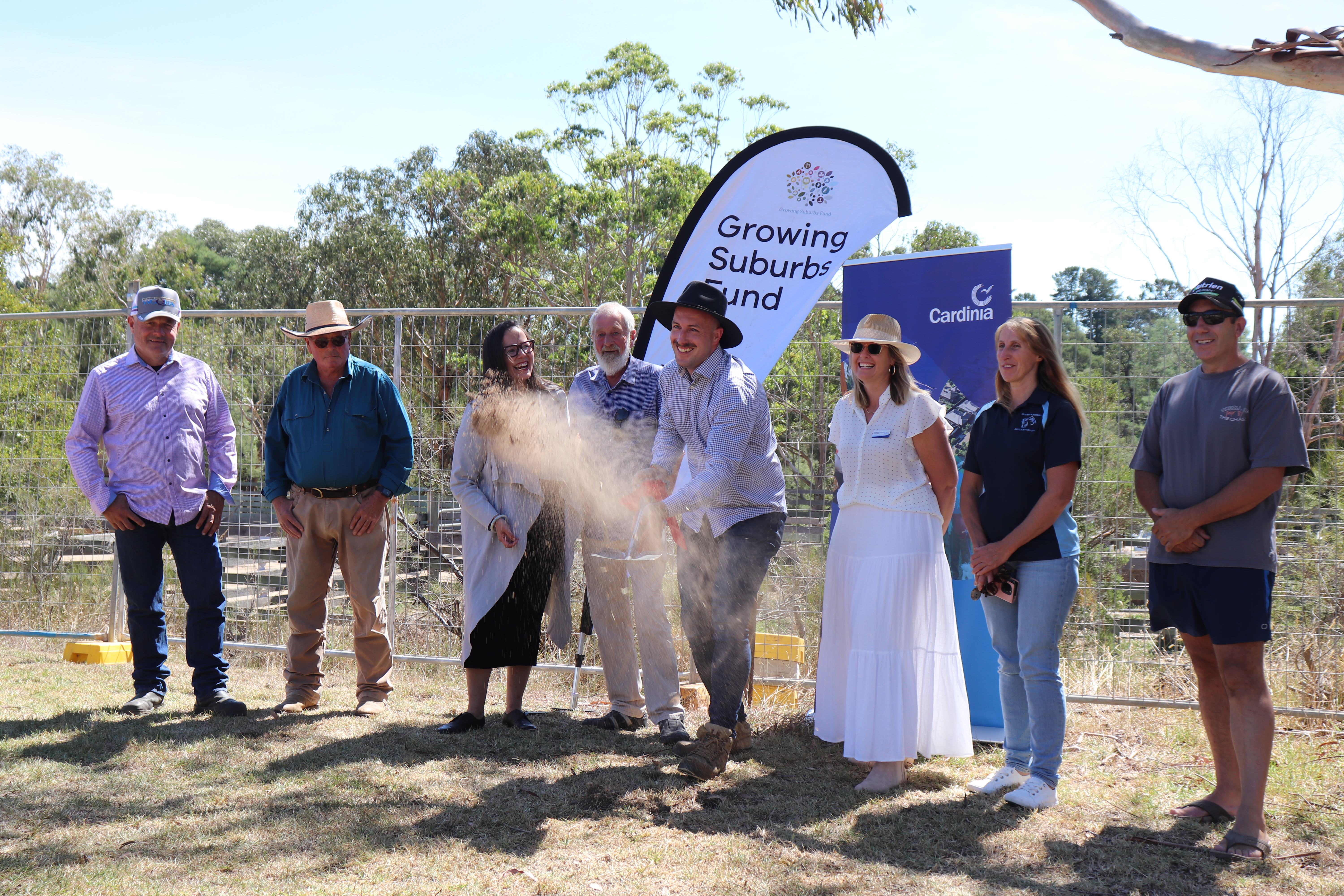 Garfield North community centre sod turn