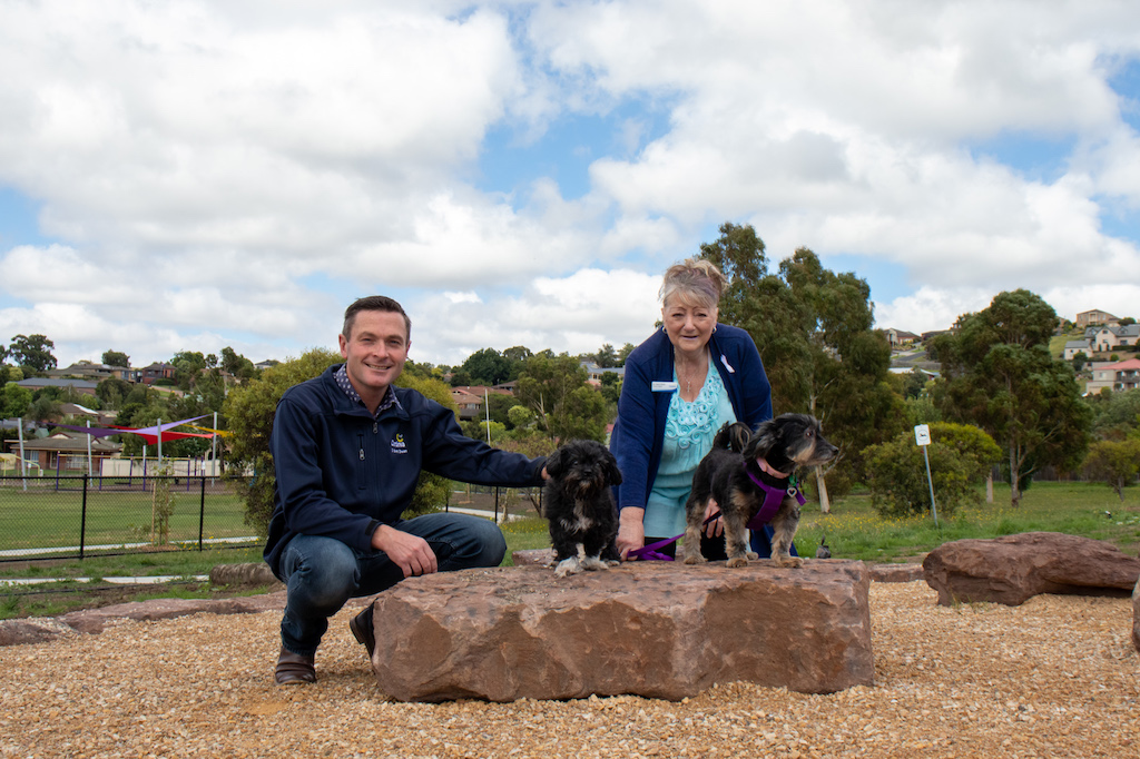 Cardinia Shire’s first fully fenced off-leash dog park equipped with agility equipment is now open (1)