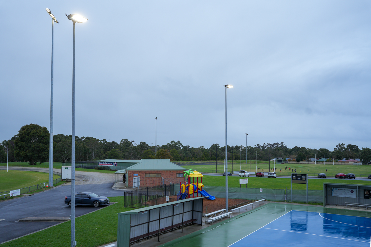 Toomuc netball Lighting Upgrade